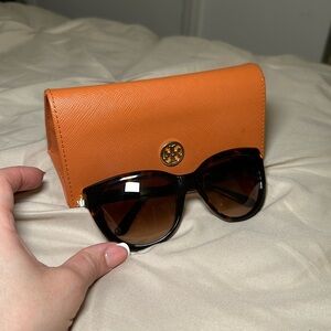 Tory Burch Sunglasses with Orange Case